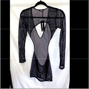 Mesh swim cover up from dolls kill (poster girl)